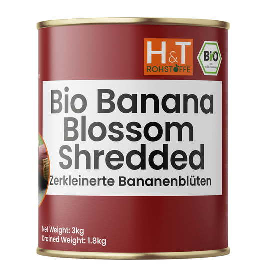 Bio Bananenblüten, Shredded à 1,8 kg ATG - H&T Rohstoffe